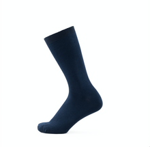 Load image into Gallery viewer, bamboo diabetic socks navy