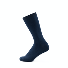 Load image into Gallery viewer, bamboo school socks navy
