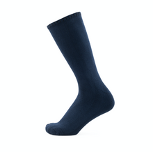 Load image into Gallery viewer, bamboo cushion foot circulation navy sock
