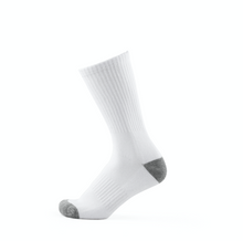 Load image into Gallery viewer, pure cotton sport white grey socks
