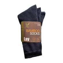 Load image into Gallery viewer, Bamboo School Socks - Navy (3 Pack)
